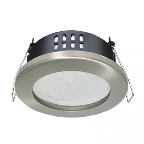 Светильник встраиваемый герметичный GX53R-IP-RW-standard металл под лампу GX53 230В белый IP65 | 4690612024349 | IN HOME