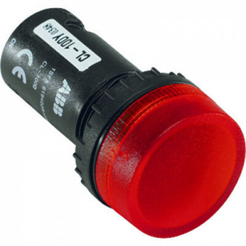 Лампа СL-100R красная сигнальная (лампочка отдельно) только для дверного монтажа | 1SFA619402R1001 | АВВ