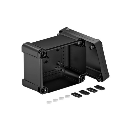 Распределительная коробка X10C, IP 67, 191х151х126 мм, черная, сплошная стенка | 2005606 | OBO Bettermann