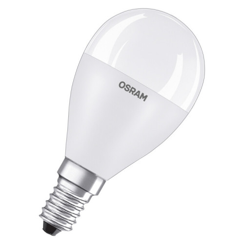 Лампа светодиодная LED Antibacterial P 7W/827 230VFR E14 10X1 | 4058075561298 | OSRAM
