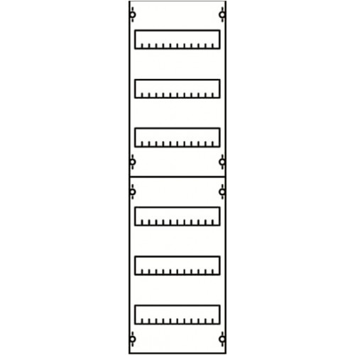 Панель для модульных уст-в 1ряд/6 реек | 1V23A | ABB