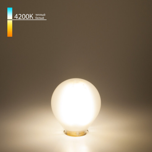 Лампа светодиодная Mini Classic F 6W 4200K E14 (G45 белый матовый) | a038688 | Elektrostandard
