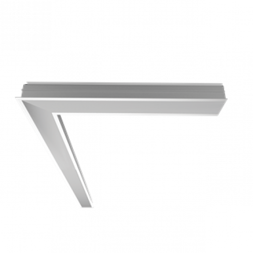 светильник Universal-Line L-поворот правый/левый встр. 650*650*69мм 25Вт 4000К IP40 металлик | V1-A1-70418-10000-4002540 | VARTON