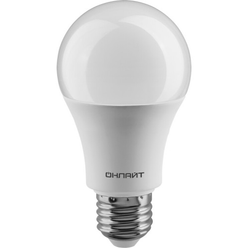 Лампа светодиодная LED 15Вт Е27 230В 6500К OLL-A60-15-230-6.5K-E27 | 61151 | ОНЛАЙТ