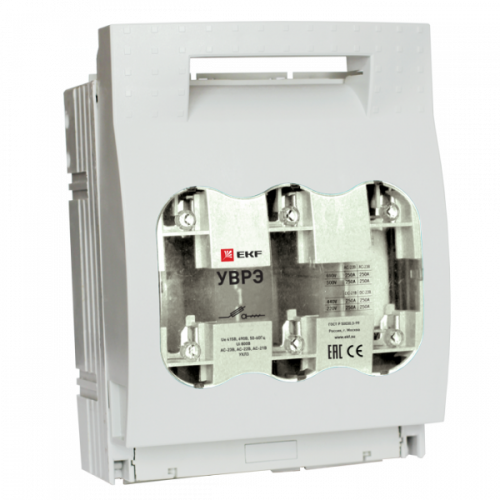 Выключатель-разъединитель УВРЭ 400А откидного типа под предохранители ППН (габ.2) EKF PROxima | uvre-400 | EKF