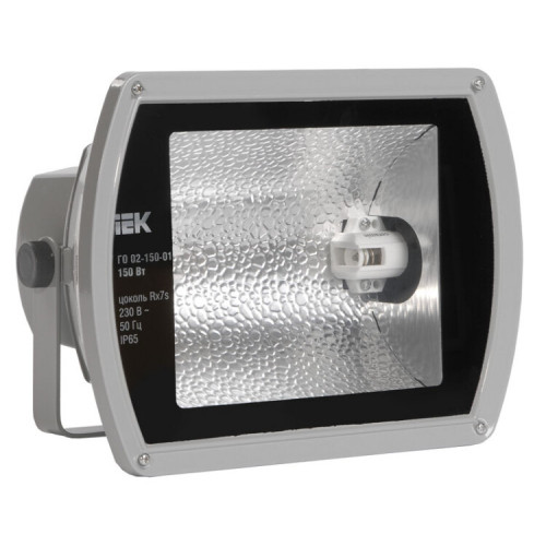 Прожектор ГО 02-150-01 150Вт IP65 серый симметричный | LPHO02-150-01-K03 | IEK