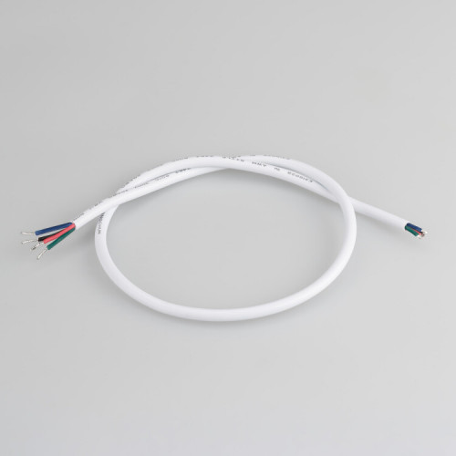 Провод питания ARL-MOONLIGHT-20AWG-4W-D4.5-CU-500 White | 028103 | Arlight