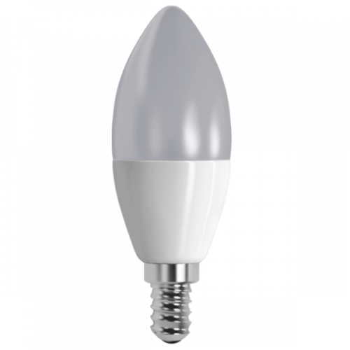 Лампа светодиодная LED 5,5Вт Е14 220В 4200К FL-LED C37 свеча d37х108мм| 604743 | FOTON