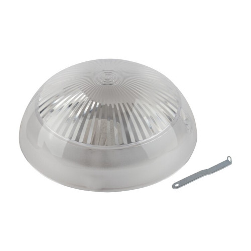 Светильник пылевлагозащищенный под лампу для ЖКХ НБП 06-60-011 антивандальный (прозр) 