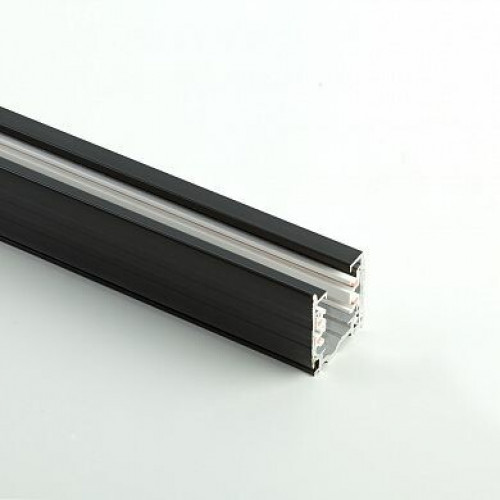 Шинопровод осветительный трехфазный для трековых светильников черный матовый , 2м Ш2000-2М | 41115 | FERON