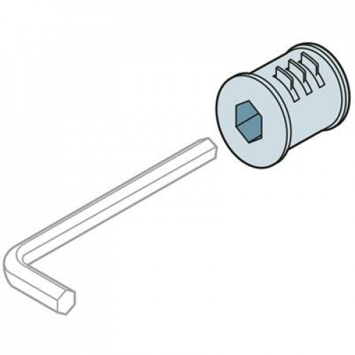 Цилиндр под шестигранный ключ(без ключа)|1STQ008121A0000 | ABB