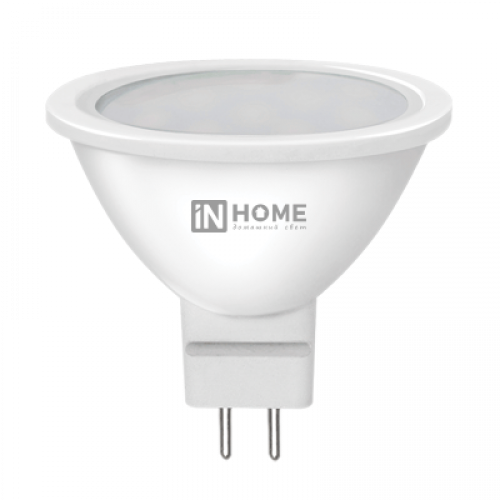 Лампа светодиодная LED-JCDR-VC 4Вт 230В GU5.3 3000К 310Лм | 4690612030678 | IN HOME