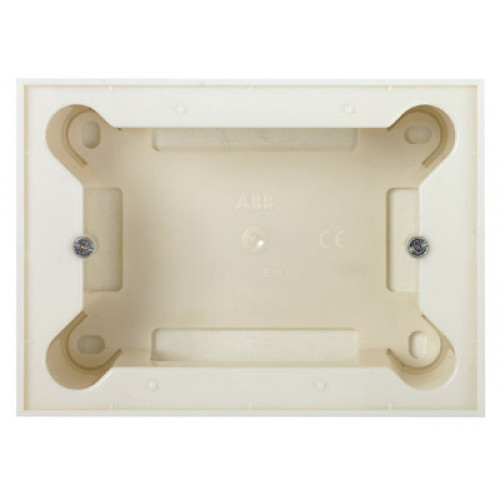ABB Zenit Альп. белый Цоколь для открытой установки на 1-2-3 модуля, без рамки | N2993 BL | 2CLA299300N1101 | ABB
