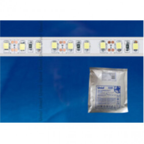 Лента светодиодная холодный белый свет IP65 ULS-2835-60LED/m-8mm-IP65-DC12V-9,6W/m-5M-DW | UL-00000887 | Uniel