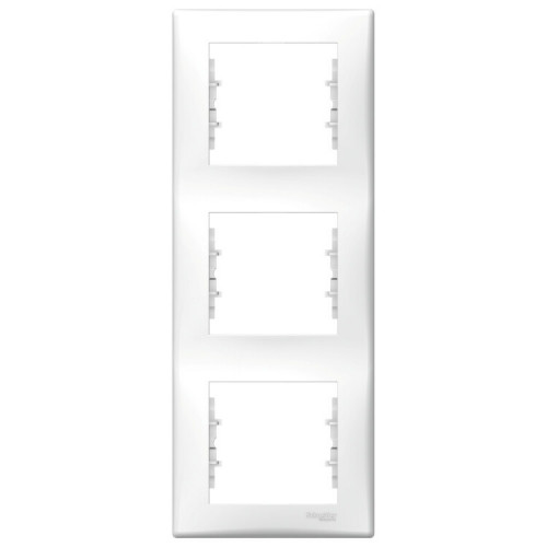 Sedna Белый Рамка 3-ая вертикальная | SDN5801321 | Schneider Electric