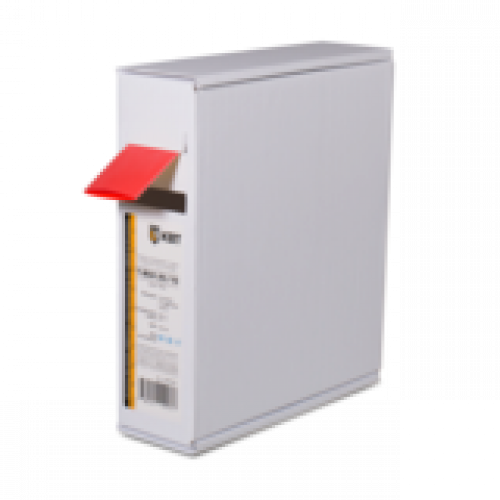 Термоусаживаемя трубка в евро-боксеT-BOX 10/5 красный (10м) | 65615 | КВТ