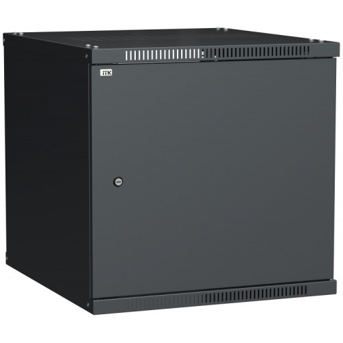 Шкаф LINEA WE 6U 600x650мм дверь металл черный | LWE5-06U67-MF | ITK
