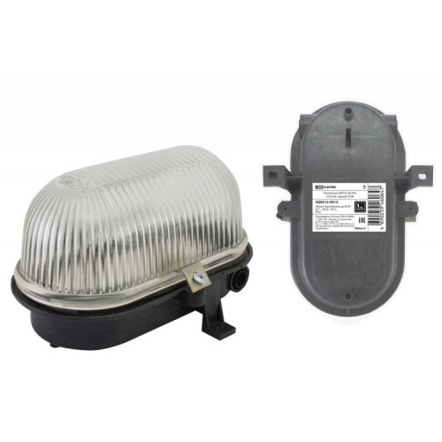 Светильник пылевлагозащищенный под лампу для ЖКХ НБП 02-60-030 (ПСХ-60, черный) | SQ0312-0012 | TDM