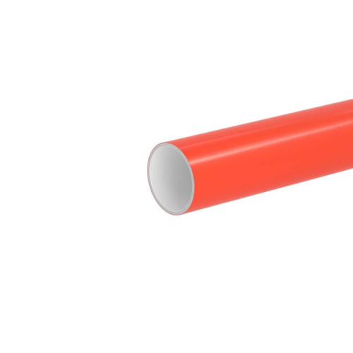 Труба гладкостенная двухслойная полимерная д. 160мм SN64 отрезок 12м, цвет красный | 216014612SN64 | DKC