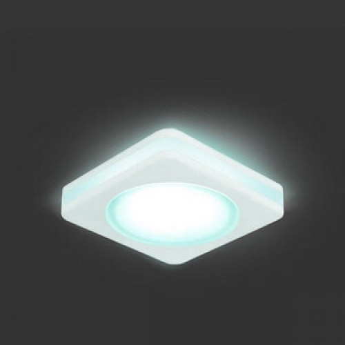 Светильник точечный встраиваемый светодиодный Backlight BL101 Квадрат. Белый, 5W, LED 4000K | BL101 | Gauss