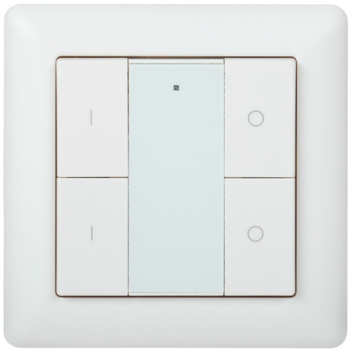 Панель управления DALI (2 адреса) 4 кнопки пластик белый | LDR22-01-4-1-K01 | IEK