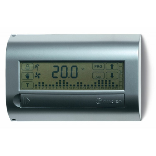 Комнатный цифровой термостат с недельным таймером Touch Basic; сенсорный экран; питание 3В DС; 1СО 5А; монтаж на стену | 1C7190032007 | Finder