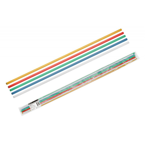 Трубки термоусаживаемые, набор 5 цветов по 2 шт. ТТкНГ(3:1)-4,8/1,5 | SQ0548-1604 | TDM