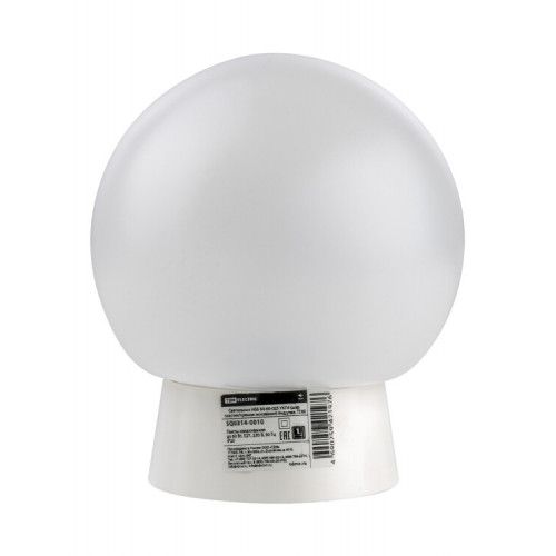 Светильник пылевлагозащищенный под лампу для ЖКХ НББ 64-60-025 УХЛ4 (шар пластик/прямое основание) инд.упак. TDM | SQ0314-0010 | TDM