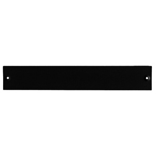 Панель боковая WZ-1982-03-07-161 для цоколя, длина 600 mm, металлическая, цвет черный (RAL 9005) | 246035 | Zpas