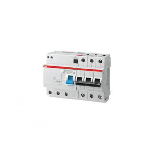 Автоматический выключатель дифференциального тока DS203 3п 16А C 30мА тип AC (5 мод) | 2CSR253001R1164 | ABB