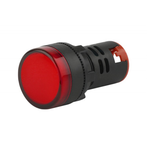 Лампа AD22DS(LED)матрица d22мм красный 230В (10/1000/12000) | Б0045615 | ЭРА