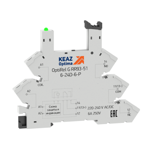 OptiRel G RR93-51-12-24U-6-P| 281158 | КЭАЗ