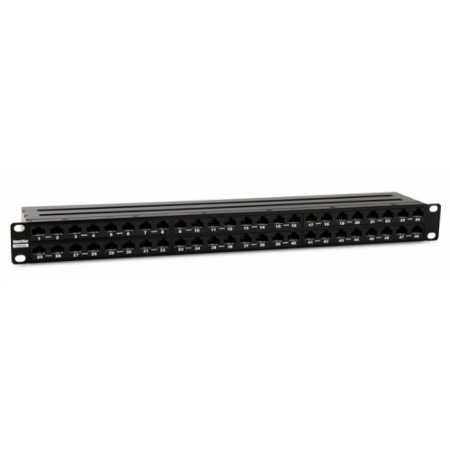 Патч-панель PPHD-19-48-8P8C-C6A-110D высокой плотности 19