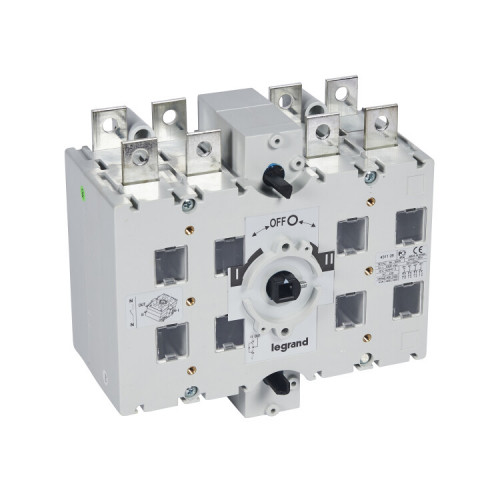 Перекидной выключатель-разъединитель DCX-M - 400 А - типоразмер 3 - 3П+Н - винтовые зажимы | 431128 | Legrand