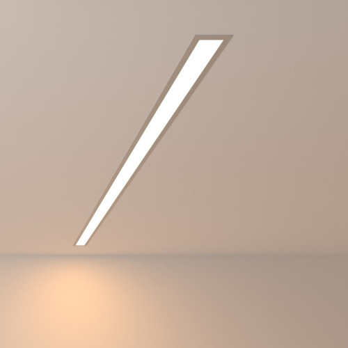 Светильник светодиодный встраиваемый линейный 128см 25W 3000K матовое серебро (101-300-128) | a041459 | Elektrostandard