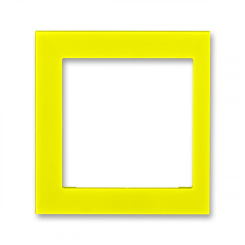 ABB Levit Жёлтый Накладка на рамку 55х55 внешняя | 3901H-A00255 64 | 2CHH010255A4064 | ABB