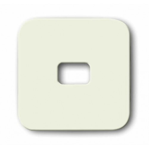 Клавиша для механизма 1-клавишного выключателя/переключателя/кнопки, с окном для символа, серия Busch-Duro 2000, цвет слоновая кость | 2CKA001731A2000