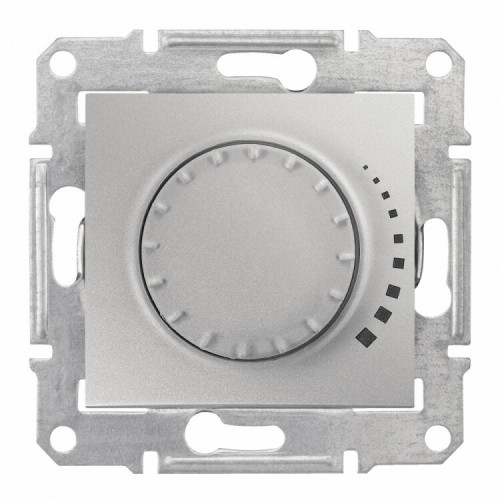 Sedna Алюминий Светорегулятор поворотный 25-325Вт, для л/н и г/л с обмот. трансформатором | SDN2200460 | Schneider Electric