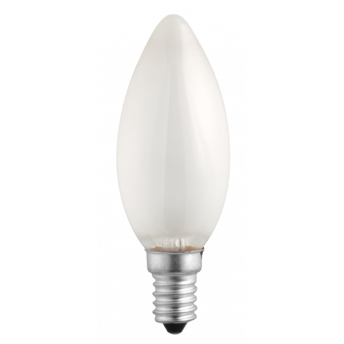 Лампа накаливания ЛОН 40Вт E14 240В B35 frosted | 3320515 | Jazzway