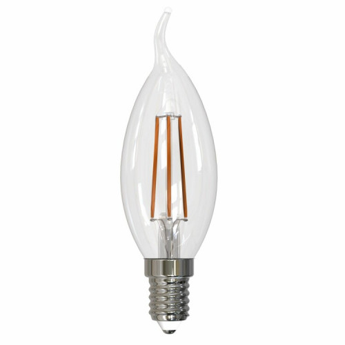 Лампа светодиодная LED-CW35-9W/3000K/E14/CL/DIM GLA01TR LED диммируемая. 