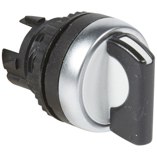 Переключатель с рукояткой - Osmoz - для комплектации - без подсветки - IP 66 - 2 положения с фиксацией 90° - чёрный | 023915 | Legrand