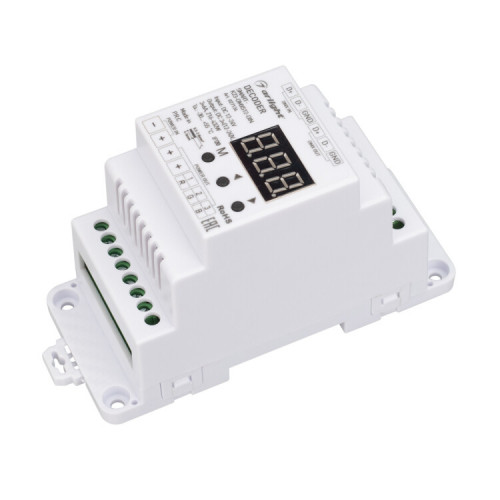 Декодер SMART-K23-DMX512-DIN (12-24V, 3x6A) | 027126 | Arlight