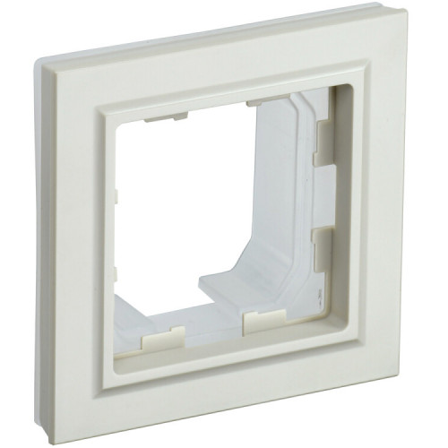 BRITE Рамка 1-мест. IP44 РУ-1-БрКр-44 бежевый | BR-M12-44-K10 | IEK