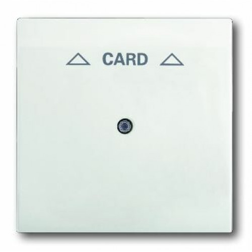 Плата центральная (накладка) для механизма карточного выключателя 2025 U, серия impuls, цвет белый бархат | 1753-0-0190 | 2CKA001753A0190 | ABB