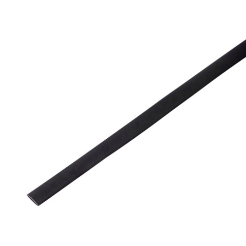 Термоусадка 6,0 / 3,0 мм, черная (1м) | 20-6006 | REXANT