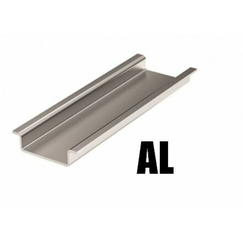DIN-рейка алюминиевая с насечкой OMEGA 3 35х75 мм | 02135AL | DKC