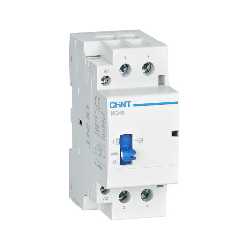 Контактор модульный с ручн. упр. NCH8-20M/02 AC220-240V 50/60Hz (R) | 257415 | CHINT