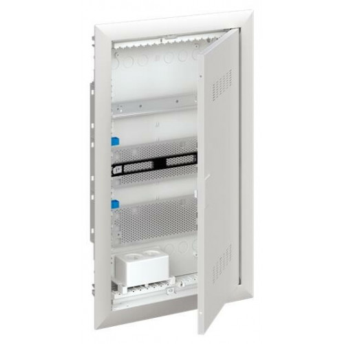 Шкаф мультимедийный с дверью с вентиляционными отверстиями и DIN-рейкой UK630MV (3 ряда) | 2CPX031391R9999 | ABB