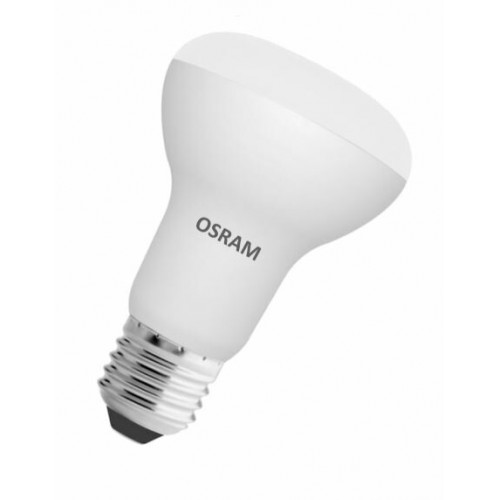 Лампа светодиодная LED STAR R63 7W, Е27 LEDSR6360 7W/840 230VFR E27 10X1 RU | 4058075282650 | Osram