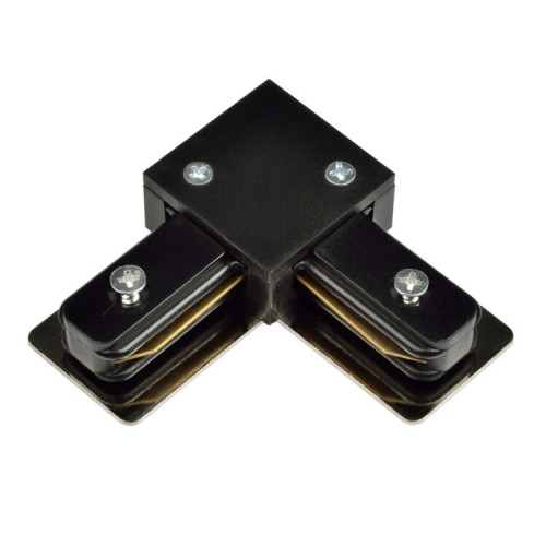 Соединитель для шинопровода осветительного L-образный однофазный черный UBX-Q121 K21 BLACK 1 POLYBAG | UL-00001280 | Volpe